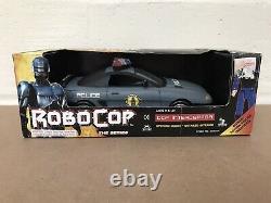 Vintage Retro 1994 Toy Island Robocop Ocp Interceptor Car With Figure & Box