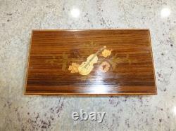 Vintage Reuge Sainte Croix 72 Keys Music Box 3 Songs Tschaikovsky Nutcracker