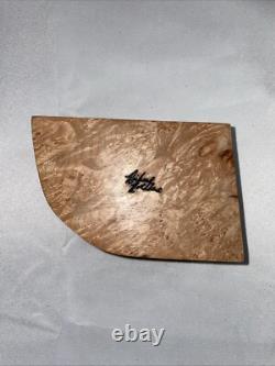 Vintage Richard Rothbard Burl Puzzle Box Bunny 5x3.5x2