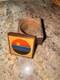 Vintage Robert Mckeown Sunrise Wood Stamp Trinket Box