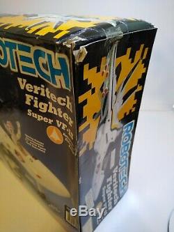 Vintage Robotech Harmony Gold Matchbox Veritech Fighter Super VF1-S Mint In Box