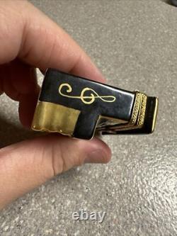 Vintage Rochard Limoges Peint Main France Piano Trinket Box