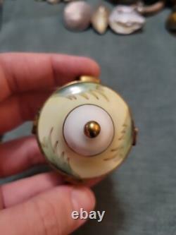Vintage Rochard Limoges Peint Main Trinket Box