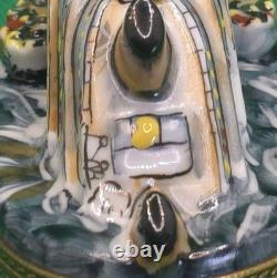 Vintage Rochard Limoges Sinking Titanic Trinket Box Porcelain France