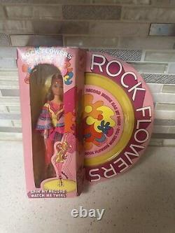 Vintage Rock Flowers Lilac Doll with Record #1167 Mattel Sealed 1970 Rare