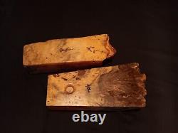 Vintage Rothbard Burl Puzzle Box Set #1