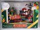 Vintage Santa's Choo Choo Train Holiday Scene Holiday Creations Orig Box Works