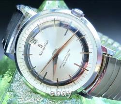 Vintage SOVEREIGN NOS 1960'S NOS Manual Wind Men's Watch With Orig. Box & Papers