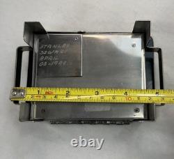 Vintage STANLEY SZWARC Stainless Steel Trinket/Jewelry Box Signed 1999