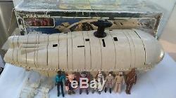 Vintage STAR WARS Palitoy Kenner 1982 REBEL TRANSPORT Hoth Backpacks Figures Box