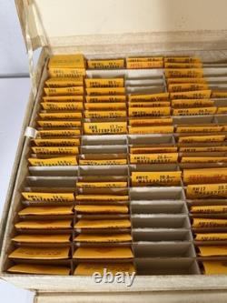 Vintage SUC Rocket Cylinder Crystals with Box