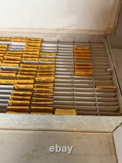 Vintage SUC Rocket Cylinder Crystals with Box
