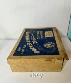 Vintage SUC Rocket Cylinder Crystals with Box