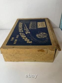 Vintage SUC Rocket Cylinder Crystals with Box