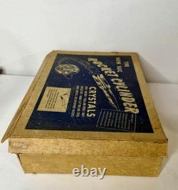 Vintage SUC Rocket Cylinder Crystals with Box