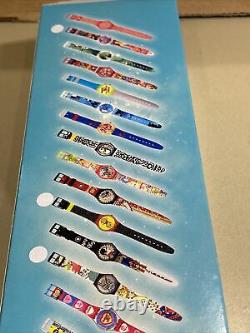 Vintage SWATCH Mystery 3 GENT Watch Set New in Box #GZS43