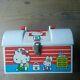 Vintage Sanrio Hello Kitty Suitcase Trunk Jewelry Storage Box Retro Rare F/s