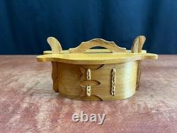 Vintage Scandinavian Bentwood Tine Box 7