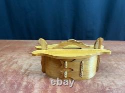 Vintage Scandinavian Bentwood Tine Box 7