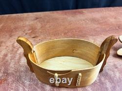 Vintage Scandinavian Bentwood Tine Box 7