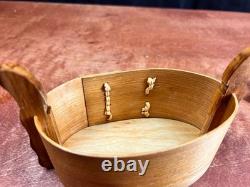 Vintage Scandinavian Bentwood Tine Box 7