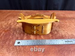 Vintage Scandinavian Bentwood Tine Box 7