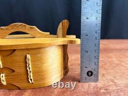 Vintage Scandinavian Bentwood Tine Box 7