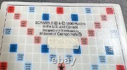 Vintage Scrabble Hasbro 1999 Retrospect Trinket Box Porcelain Cannon Falls