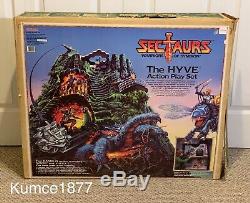 Vintage Sectaurs, Hyve Playset, Complete, Coleco, MIB, With Box, Puppet, Rare