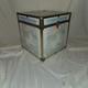 Vintage Seward Unicorn Gold Trim Toy Box Cube Trunk Chest Kitsch Lid