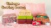 Vintage Sewing Box Tour What S Inside My Collection