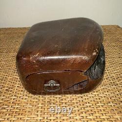 Vintage Sherwood Forest Product Michael Elkan Style Live Edge Wood Trinket Box