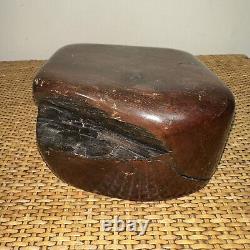 Vintage Sherwood Forest Product Michael Elkan Style Live Edge Wood Trinket Box