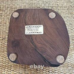 Vintage Sherwood Forest Product Michael Elkan Style Live Edge Wood Trinket Box