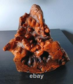 Vintage Signed Don Rupard 14 Piece Burl Wood Puzzle Box