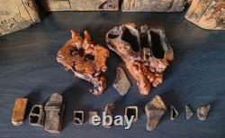 Vintage Signed Don Rupard 14 Piece Burl Wood Puzzle Box