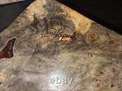 Vintage Signed Don Rupard 14 Piece Burl Wood Puzzle Box