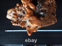 Vintage Signed Don Rupard 14 Piece Burl Wood Puzzle Box