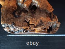 Vintage Signed Don Rupard 14 Piece Burl Wood Puzzle Box