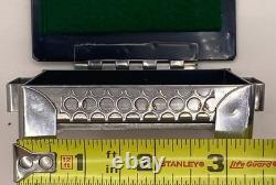 Vintage Signed STANLEY SZWARC Modernist Stainless Steel Trinket Box Dated 1998