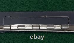 Vintage Signed STANLEY SZWARC Modernist Stainless Steel Trinket Box Dated 1998