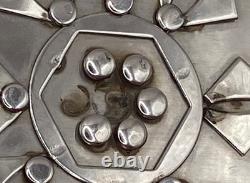 Vintage Signed STANLEY SZWARC Modernist Stainless Steel Trinket Box Dated 1998