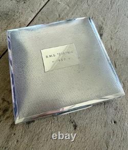 Vintage Silver Hallmarked Trinket Box 1962 RMS Caronia World Cruise (Cunard)
