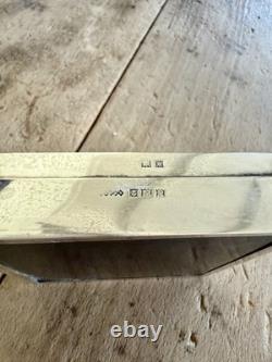 Vintage Silver Hallmarked Trinket Box 1962 RMS Caronia World Cruise (Cunard)