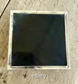 Vintage Silver Hallmarked Trinket Box 1962 RMS Caronia World Cruise (Cunard)