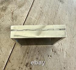 Vintage Silver Hallmarked Trinket Box 1962 RMS Caronia World Cruise (Cunard)