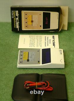 Vintage Sinclair PDM-35 Digital LED Multimeter (1975/6) Boxed Mint Condition