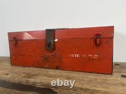 Vintage Snap On Took Box