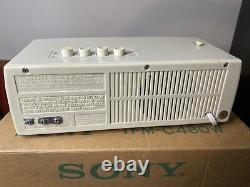 Vintage Sony TFM-C480W Digimatic Flip Clock Radio Ghostbusters MCM With Box
