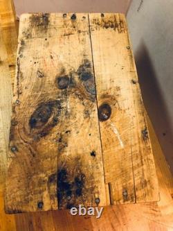 Vintage Stanely Hardware Wood Shipping Box Good Condition